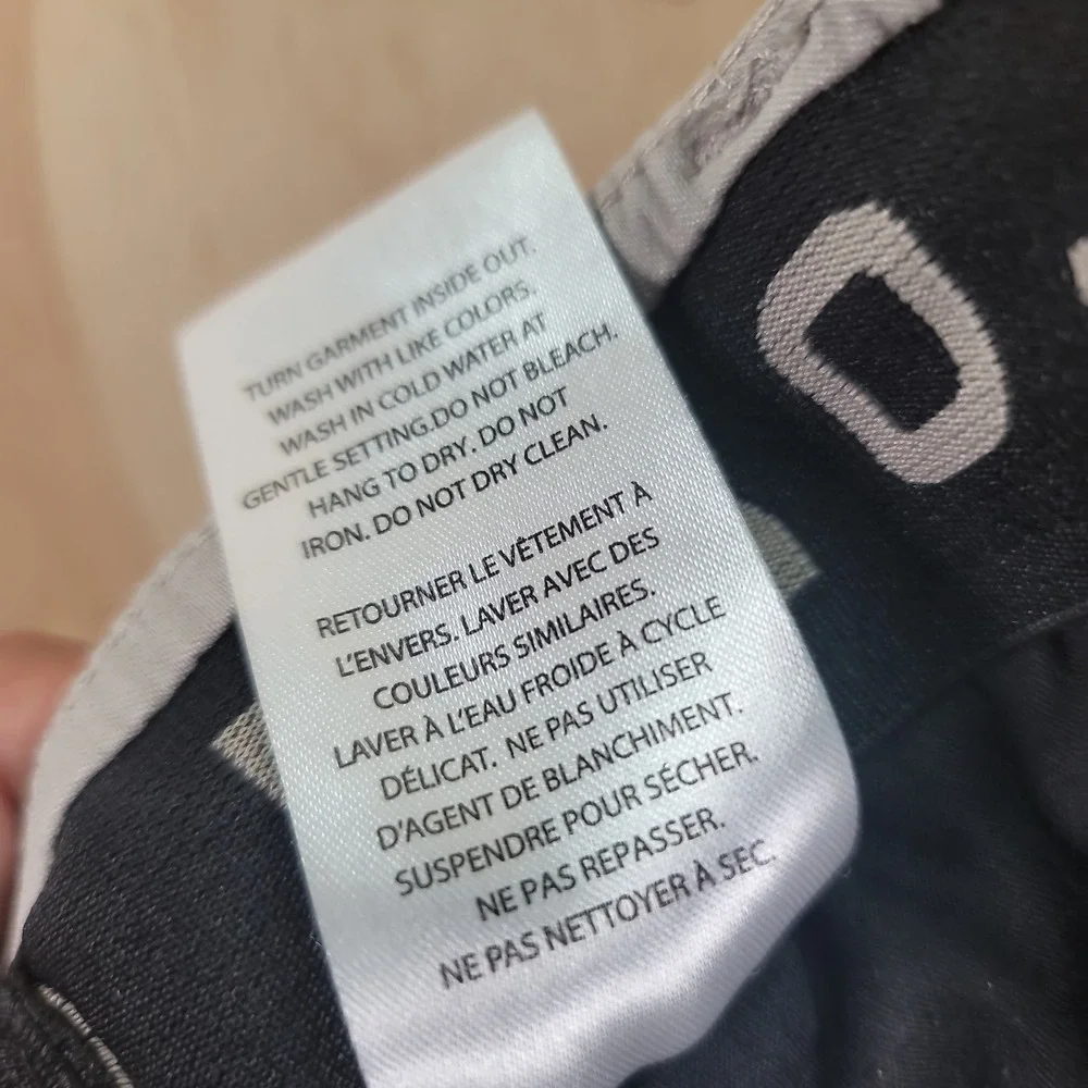 Projek Raw MTL/02 Mens M (32-33) Gray Jogger Pants Elastic Waist Drawstring - Picture 16 of 16